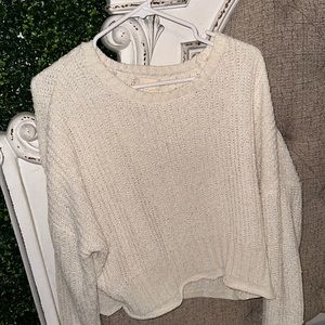 White sweater small